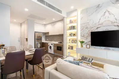 Fully Furnished 2 Bedrooms Condo at The Saint Residences Ladprao-3