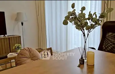 Stylish living room with modern decor and elegant furniture