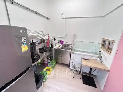 Compact kitchen with modern appliances and efficient layout