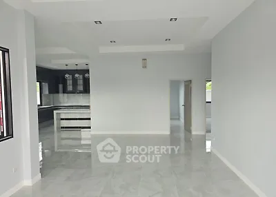 Spacious modern interior with open layout and sleek design, perfect for contemporary living.