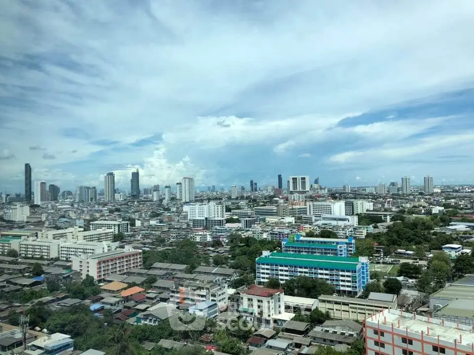 Stunning cityscape view showcasing urban skyline and vibrant city life.