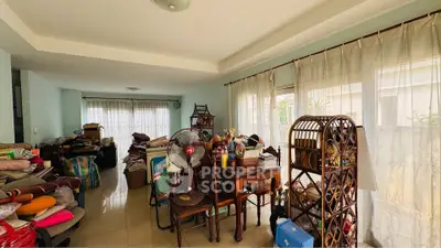 Spacious living room with natural light and elegant decor