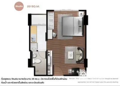  1 Bedroom Condo at Dbura Prannok-2