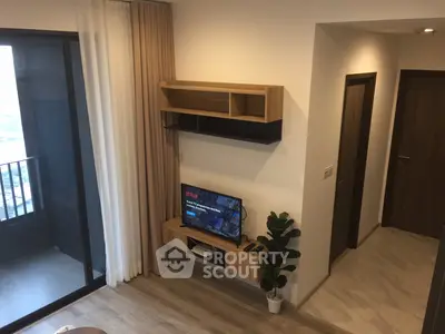  1 Bedroom Condo at Ideo Mobi Asoke Livingroom