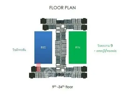 1 Bedroom Condo at Life Asoke ไลฟ์ อโศก-2