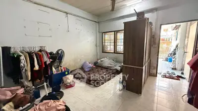 Cozy bedroom with minimalist decor and natural light