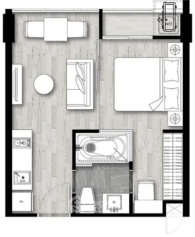  1 Bedroom Condo -2