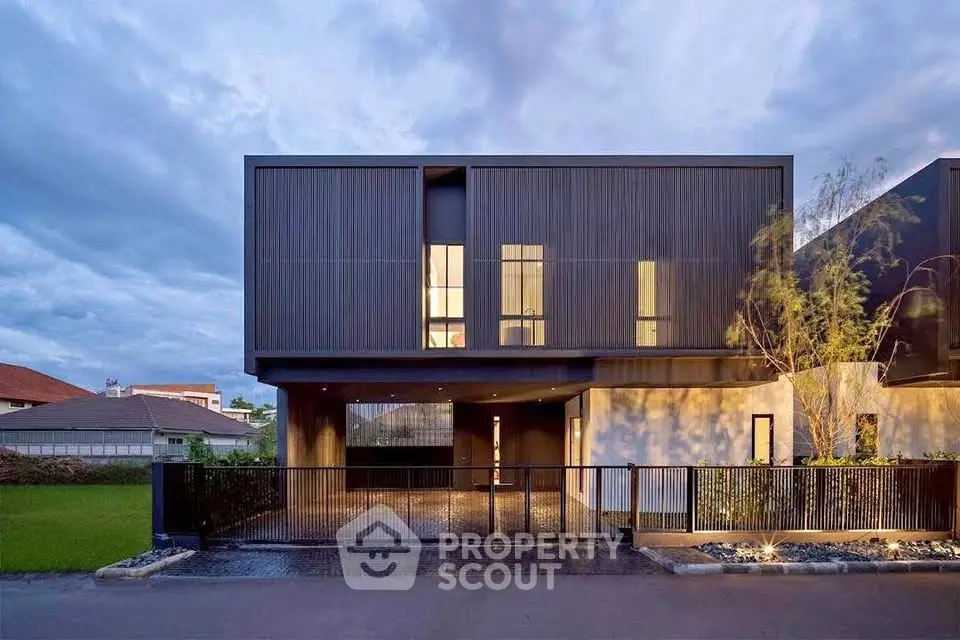 Modern architectural masterpiece with sleek design and spacious layout, perfect for luxury living.
