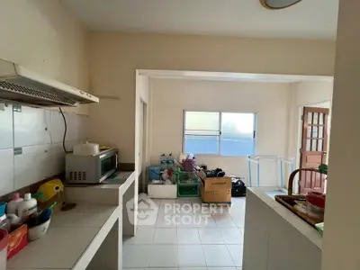 Cozy kitchen with open layout and ample storage space