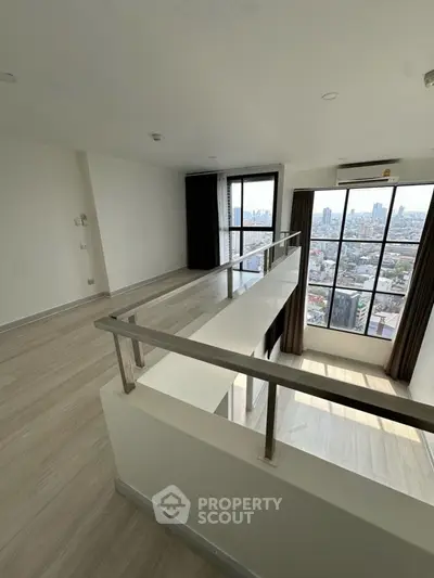 Spacious corner unit with stunning city view and modern interior design