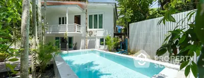 Charming home with private pool and lush garden, perfect for relaxation and entertaining.