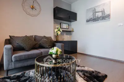 Stylish living room with modern decor and elegant furniture