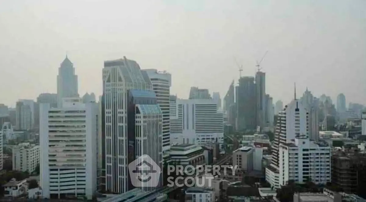 Stunning cityscape view showcasing modern skyscrapers and urban skyline, perfect for real estate investment.