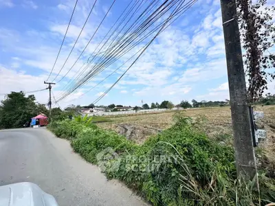 Scenic view of open land with clear sky, ideal for development opportunities.
