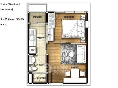 1 Bedroom Condo -3