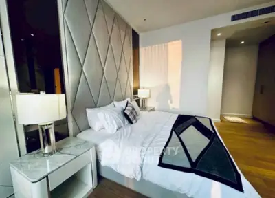 Luxurious modern bedroom with elegant decor and natural light