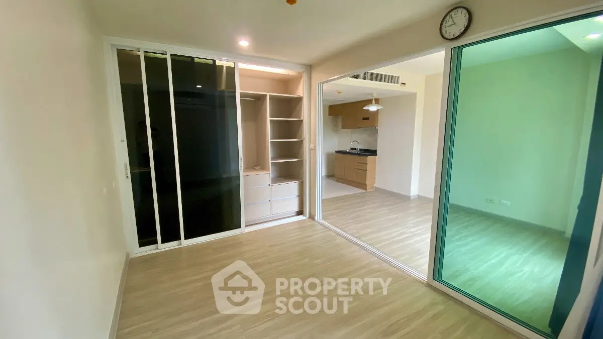 Spacious modern apartment with open layout and sleek kitchen design