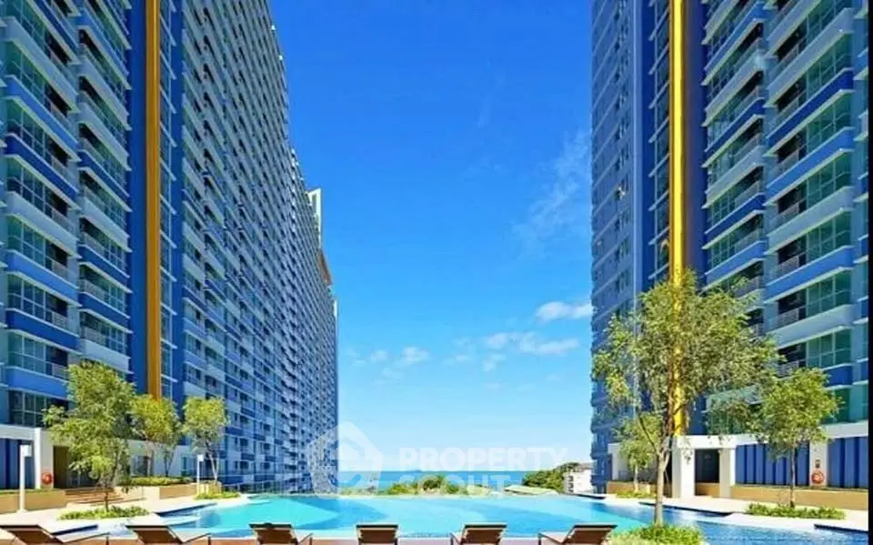 Luxurious high-rise condos with stunning pool and ocean view