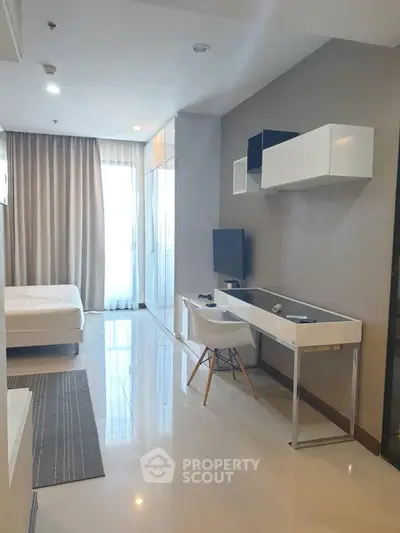 Fully Furnished 1 Bedroom Condo at Supalai Premier Asoke-2