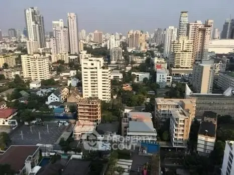 Stunning cityscape view showcasing a vibrant urban skyline with diverse architecture.