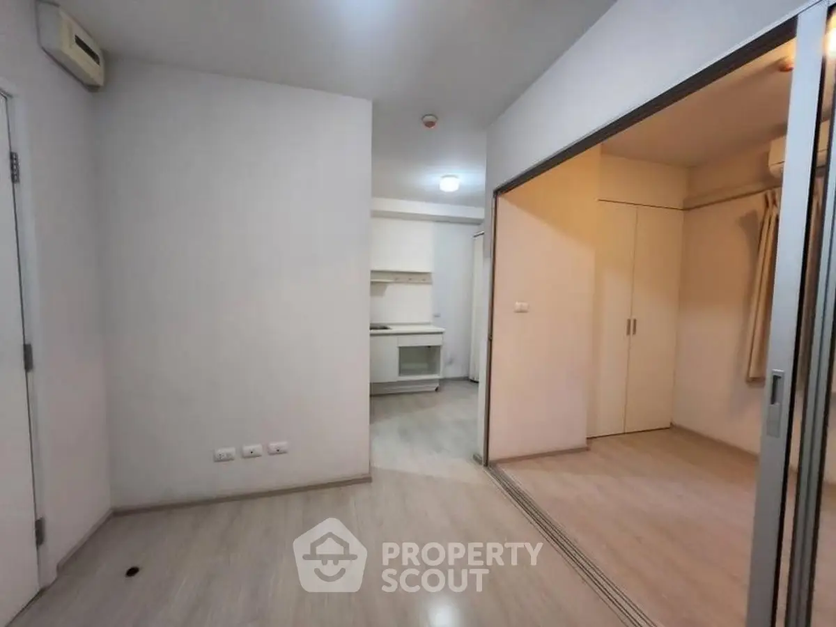 Spacious modern apartment with open layout and sleek kitchen design