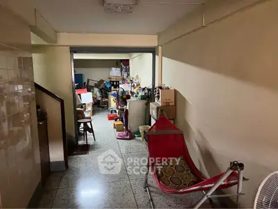 Spacious storage area with ample room for organization and potential for creative use.
