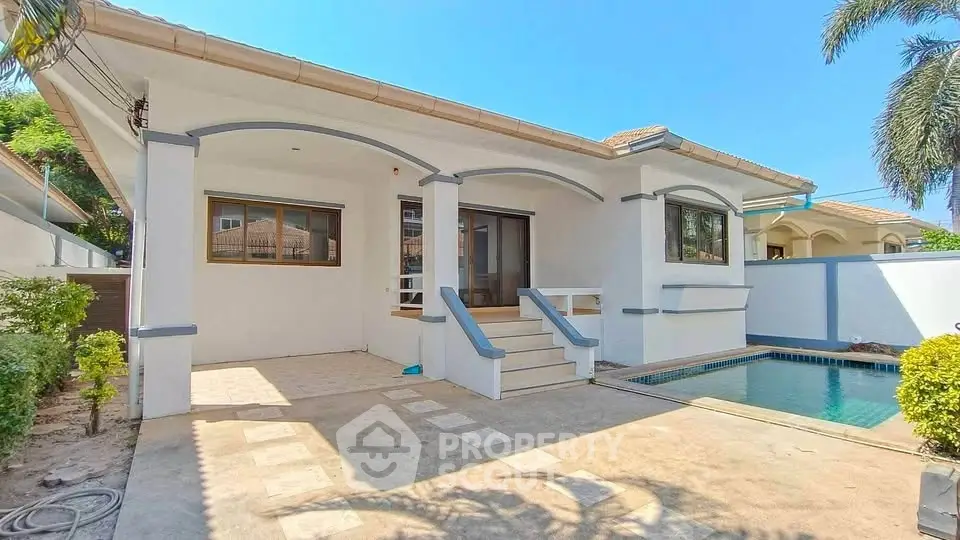 Charming single-story home with private pool and spacious patio in a serene neighborhood.