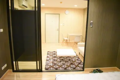 Modern apartment interior with stylish decor and open layout