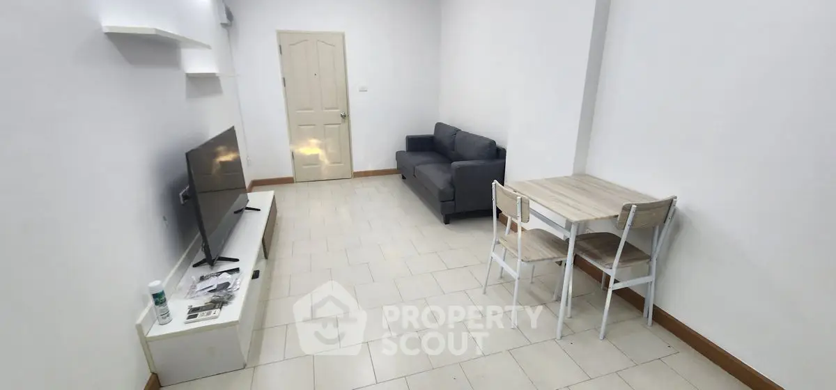 Cozy living room with modern furniture and minimalist design