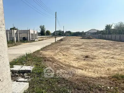 Spacious vacant land plot in a serene neighborhood, ideal for building your dream home.