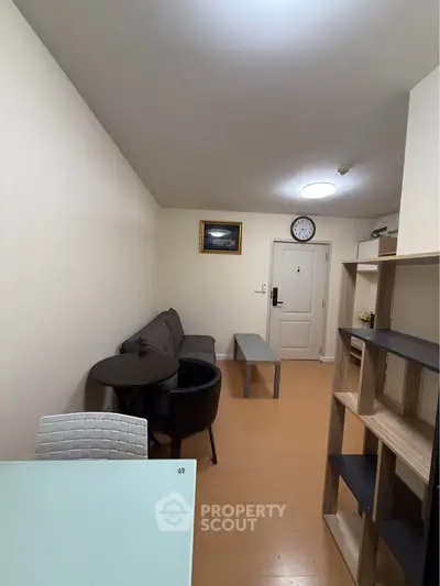 Cozy living room with modern furniture and stylish decor