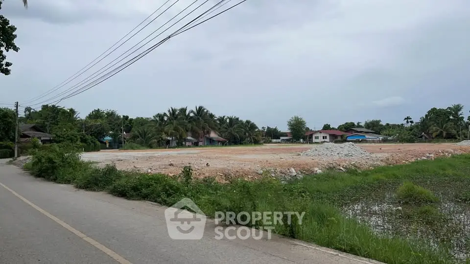 Expansive land plot with potential for development in a serene neighborhood.