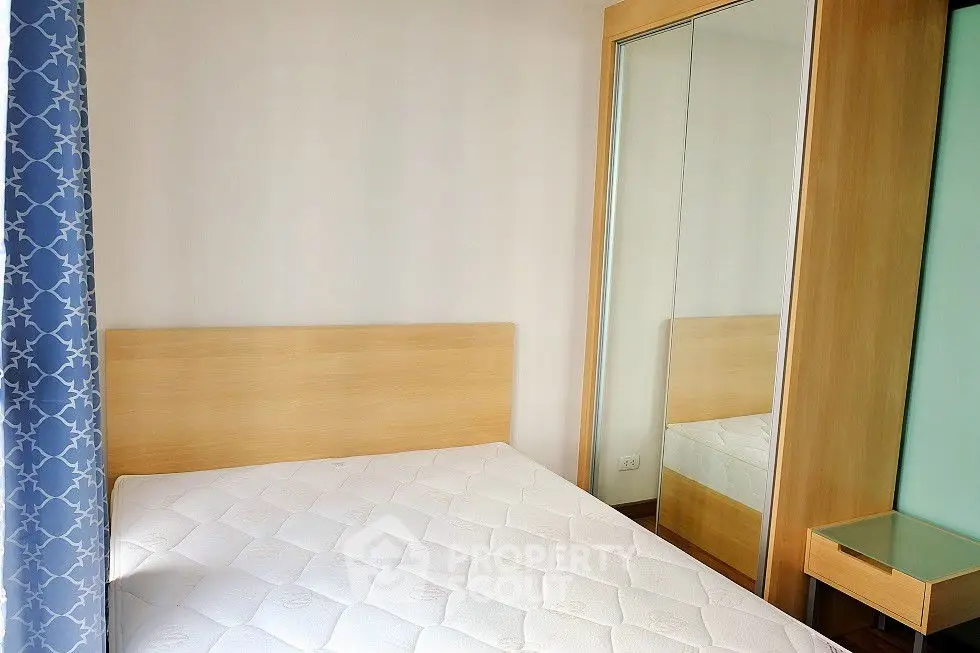 Modern bedroom with sleek design and minimalistic decor