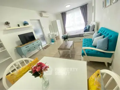 Charming studio apartment with stylish decor and natural light