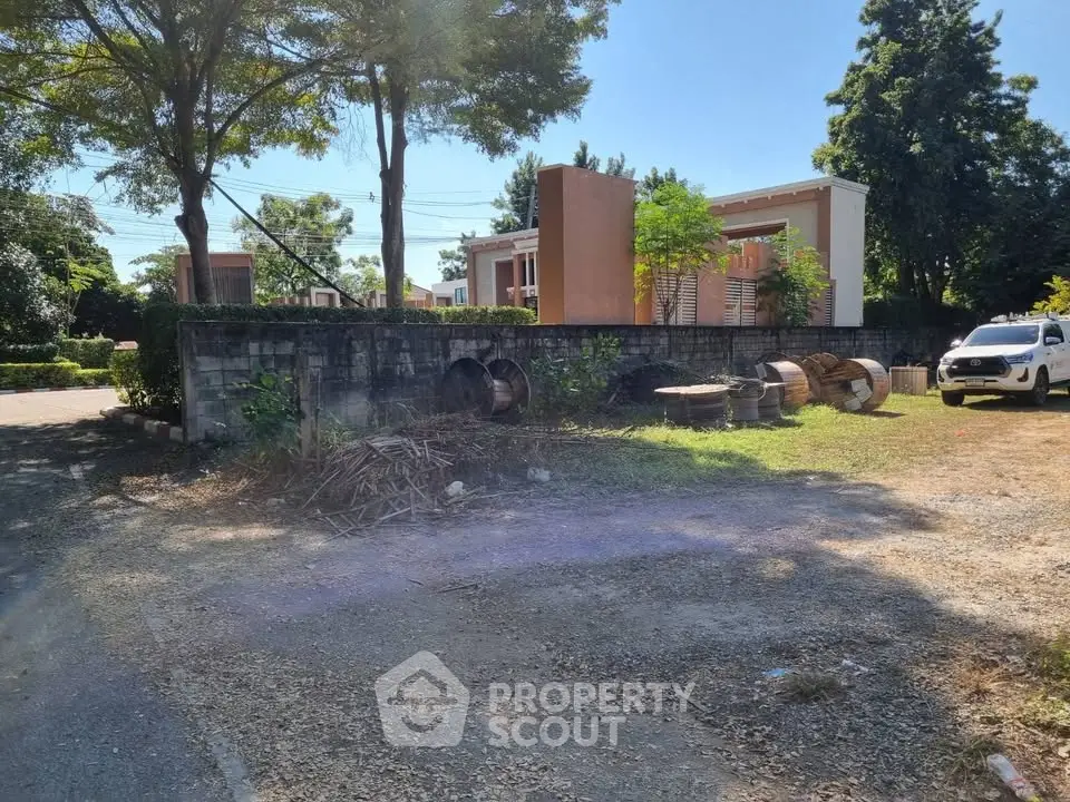 Charming suburban homes with lush greenery and ample parking space