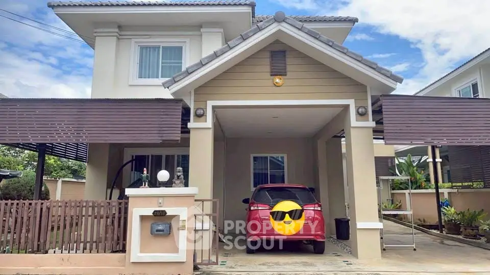 Charming suburban home with carport and modern facade, perfect for family living.